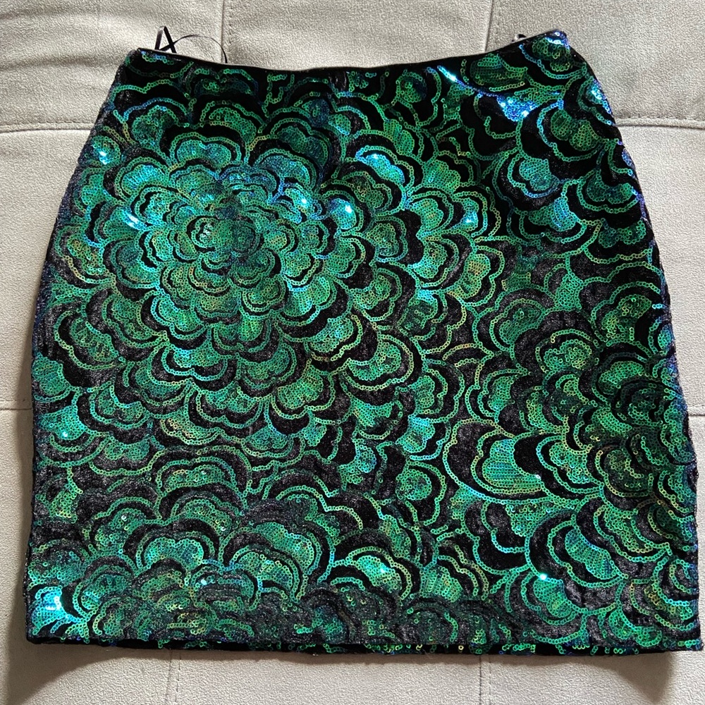 H&M sequinned skirt